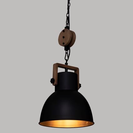 Atmosphera - Підвісна люстра SILAS 1xE27/40W/230V сосна