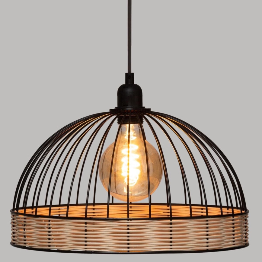 Atmosphera - Підвісна люстра SUWA 1xE27/40W/230V ротанґ