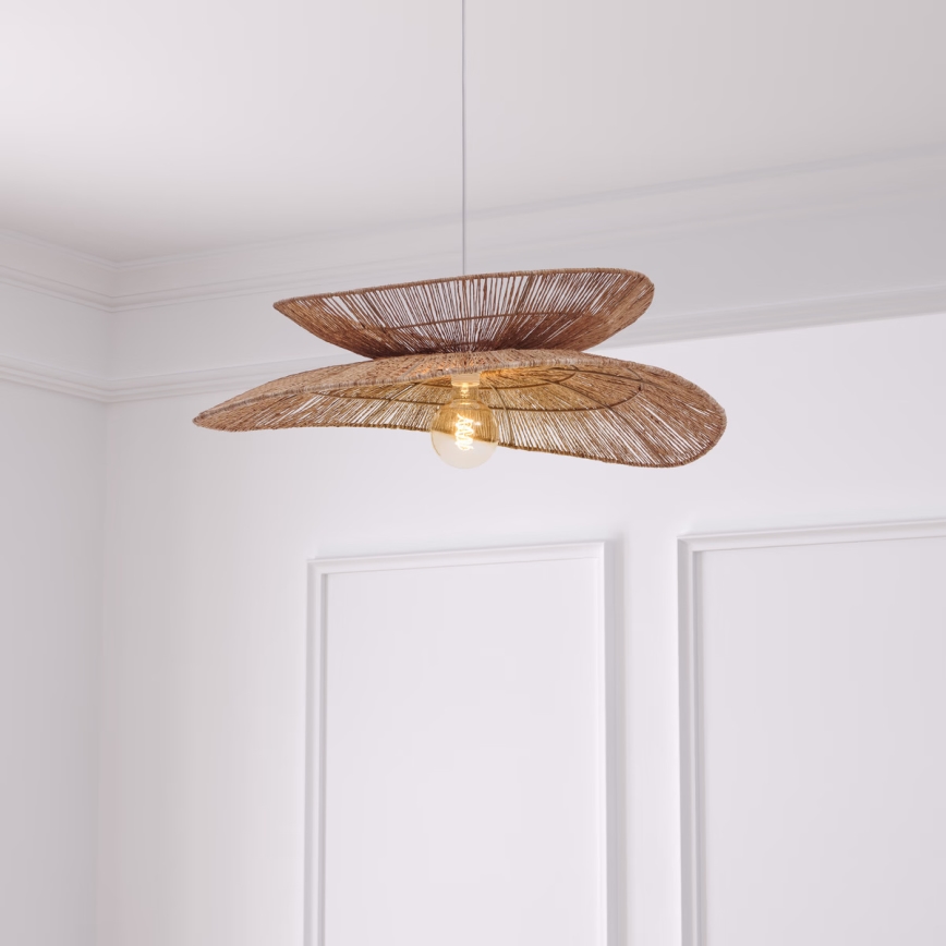 Atmosphera - Подвесная люстра ALARA 1xE27/40W/230V джут