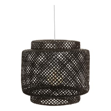 Atmosphera - Подвесная люстра LIBY 1xE27/40W/230V бамбук/черный