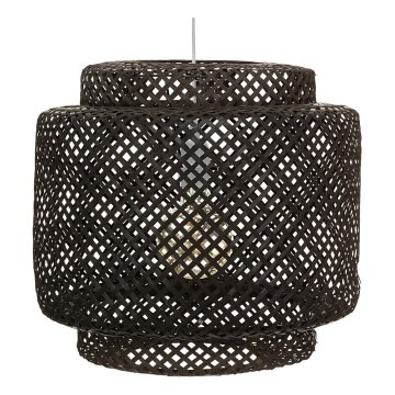 Atmosphera - Подвесная люстра LIBY 1xE27/40W/230V бамбук/черный