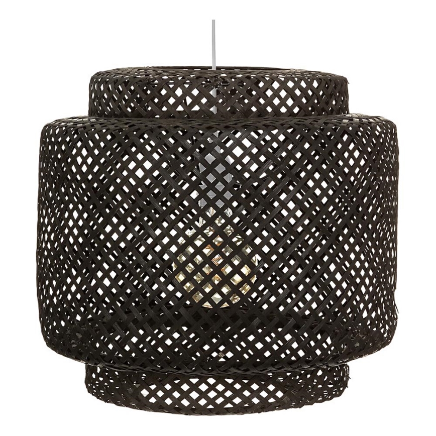 Atmosphera - Подвесная люстра LIBY 1xE27/40W/230V бамбук/черный