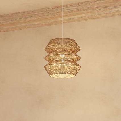 Atmosphera - Подвесная люстра LIZA 1xE27/40W/230V джут