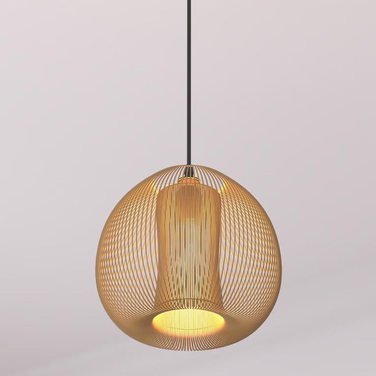 Atmosphera - Подвесная люстра NODA 1xE27/40W/230V медный