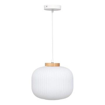 Atmosphera - Подвесной светильник на шнуре TRAVIS 1xE27/25W/230V сосна