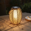 Atmosphera - Солнечный LED-фонарь GINA LED/1,2V 800 mAh IP44 джут