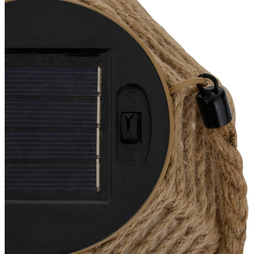 Atmosphera - Солнечный LED-фонарь GINA LED/1,2V 800 mAh IP44 джут