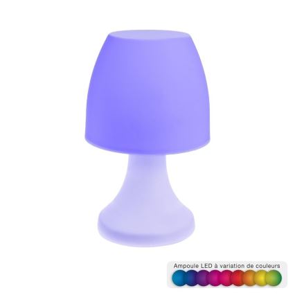 Atmosphera - Светодиодная уличная настольная RGB-лампа DOKK LED/3xAAA 19,5 см IP44