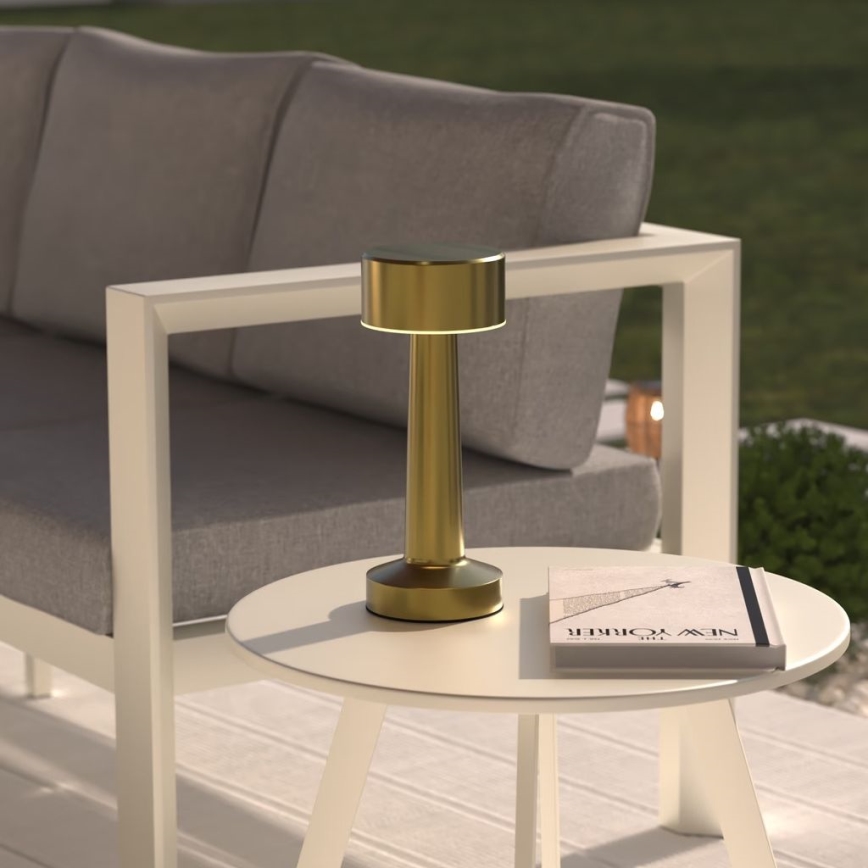 Atmosphera - Светодиодная зарядная уличная сенсорная настольная лампа HALTO LED/3,7V 1800 mAh IP44