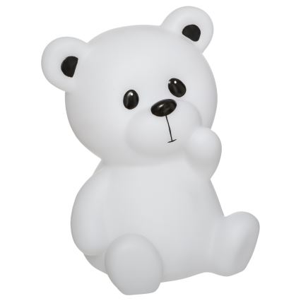 Atmosphera - Светодиодный детский ночник TEDDY LED/3xAA белый
