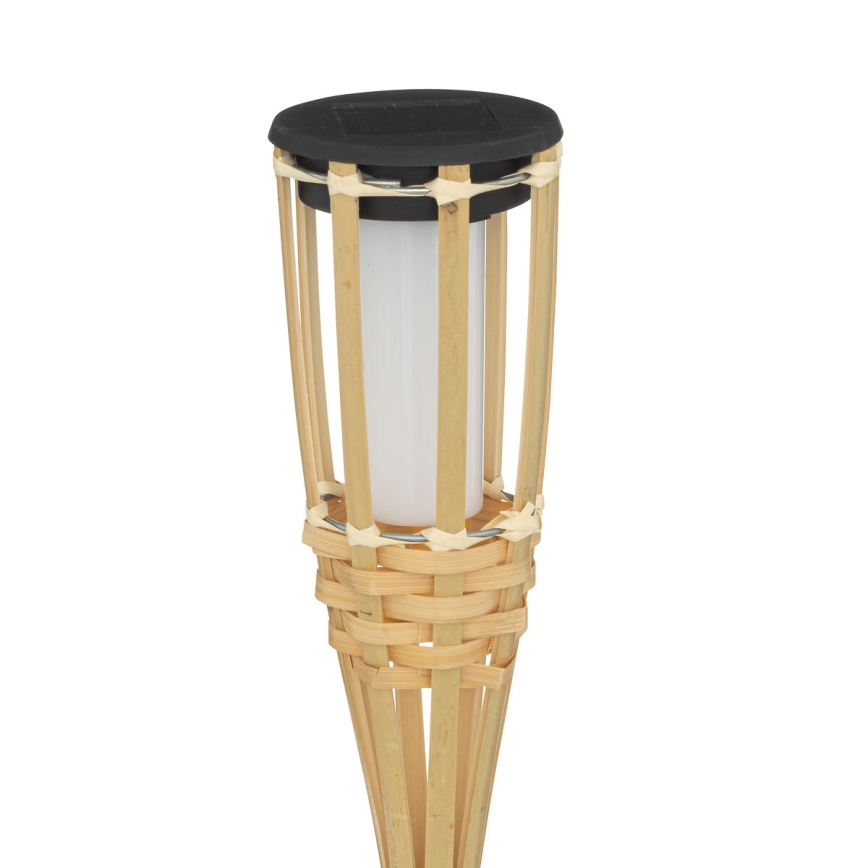 Atmosphera - Светодиодный светильник на солнечной батарее MACEO LED/1,2V IP44 бамбук