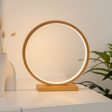 Atmosphera - Світлодіодна настільна лампа STELA LED/2,7W/230V бамбук