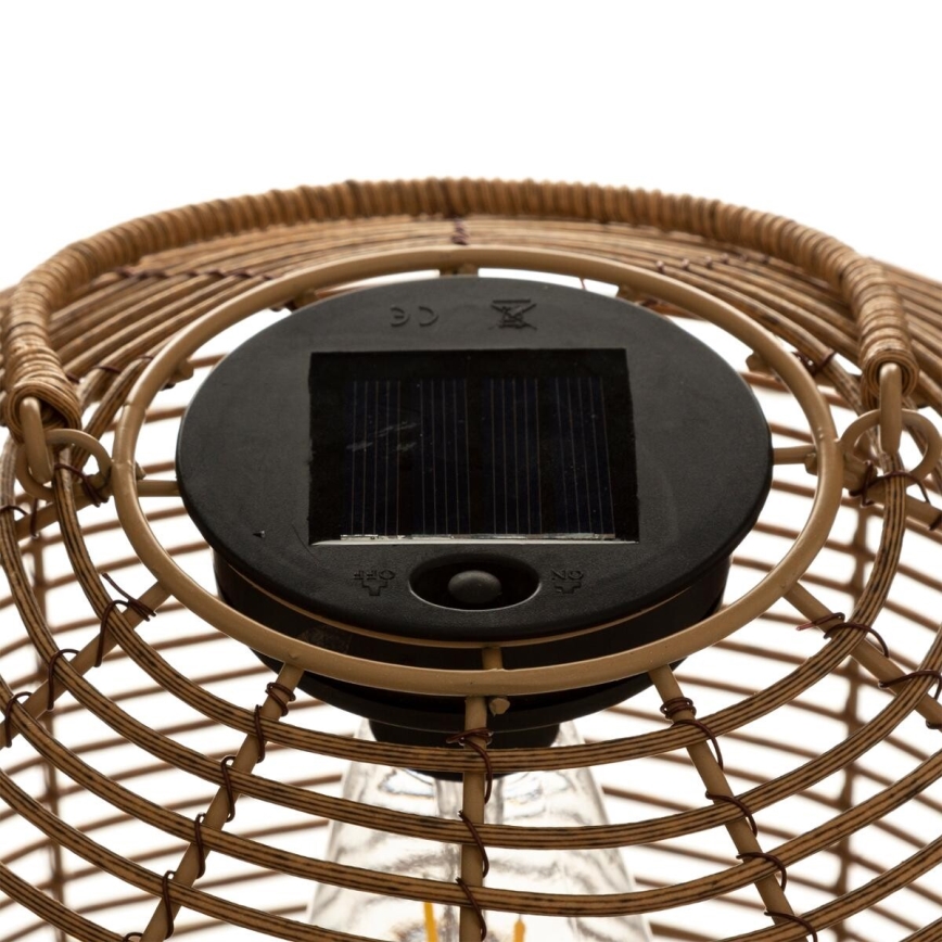Atmosphera - Світлодіодний світильник на сонячній батареї CUBA LED/1,2V IP44 ротанґ