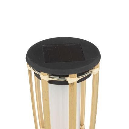Atmosphera - Світлодіодний світильник на сонячній батареї MACEO LED/1,2V IP44 бамбук