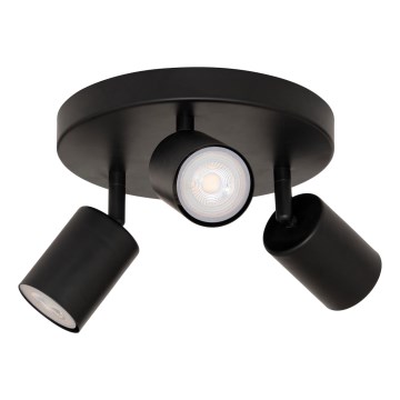 Atmosphera - Точковий світильник VICO 3xGU10/25W/230V чорний