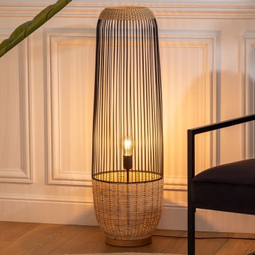 Atmosphera - Торшер ANEA 1xE27/40W/230V ротанґ/бук