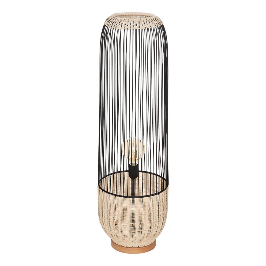 Atmosphera - Торшер ANEA 1xE27/40W/230V ротанґ/бук