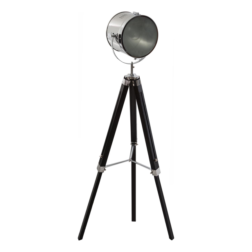Atmosphera - Торшер EBOR 1xE27/25W/230V сосна/блестящий хром