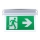 Аварійний LED світильник EMERGENCY EXIT SAMSUNG CHIP LED/2W/230V 6000K
