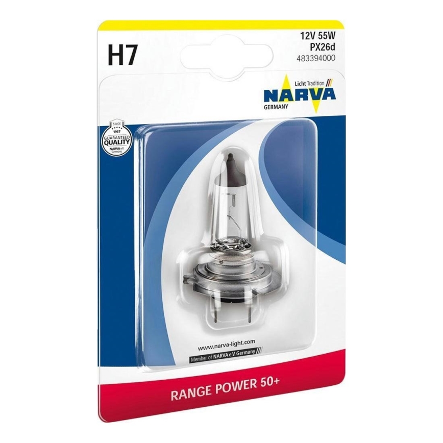 Автомобільна лампа H7 PX26d/55W/12V - Narva 48339RPNVAB1