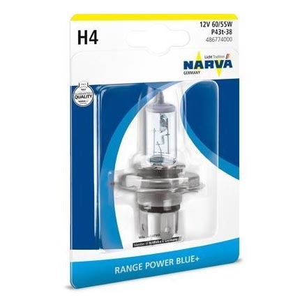 Автомобильная лампа H4 P43t-38/60/55W/12V - Narva 48677RPNVAB1