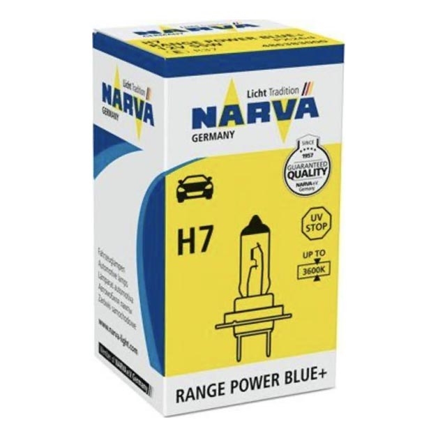 Автомобильная лампа H7 PX26d/55W/12V 3700K - Narva 48638RPNVAB1