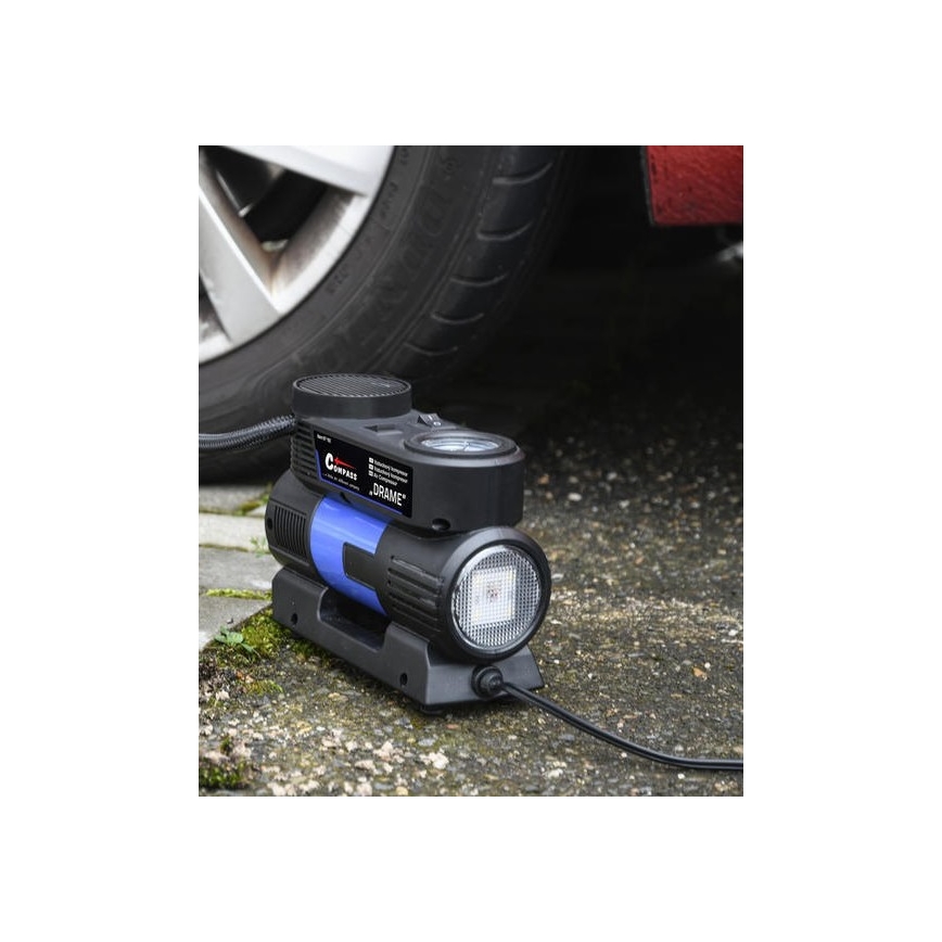 Автомобільний компресор 12V 35л/хв