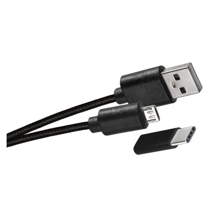Автомобильное зарядное устройство 2,1A + кабель micro USB