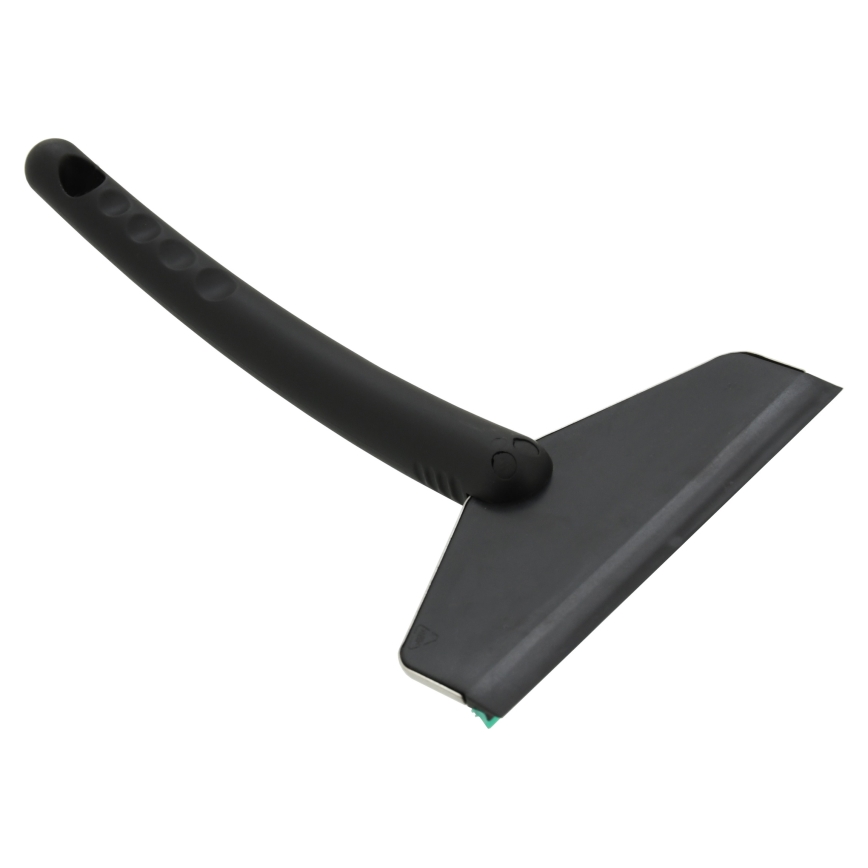 Автомобильный скребок черный/белый