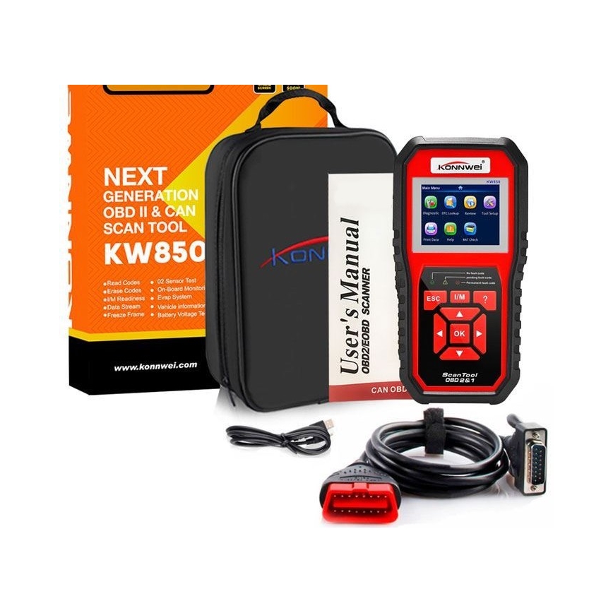 Автосканер Konnwei KW850