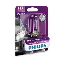 Автолампа Philips VISIONPLUS 12972VPB1 H7 PX26d/55W/12V