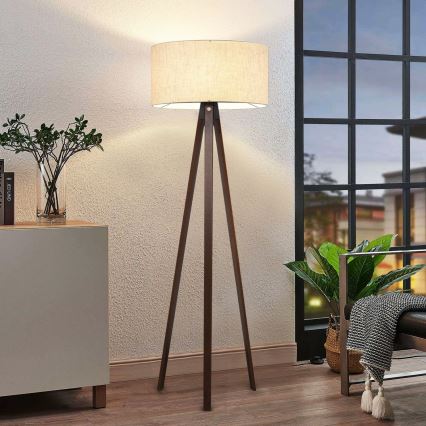 AYD 1xE27/40W/230V настільна лампа бежево/коричнева