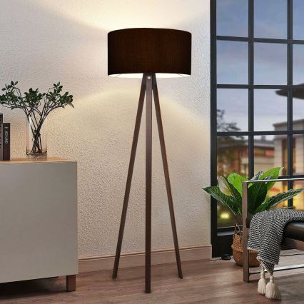 AYD Floor Lamp 1xE27/40W/230V Black/Brown