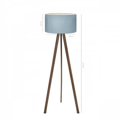AYD Floor Lamp 1xE27/40W/230V Brown/Blue