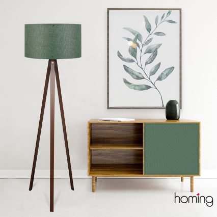 AYD Floor Lamp 1xE27/40W/230V Brown/Green
