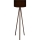 AYD Напольная лампа 1xE27/40W/230V Черная/Коричневая