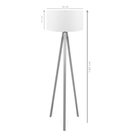 AYD Напольная лампа 1xE27/40W/230V Коричневая/Зеленая