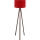 AYD Напольная лампа 1xE27/40W/230V Коричневая/Красная