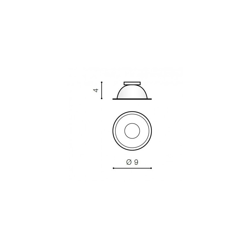 Azzardo AZ0821 - Рамка для вбудованого світильника REMO