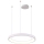 Azzardo AZ5015 - Светодиодная подвесная люстра с регулированием яркости AGNES LED/38W/230V диаметр 48 см белый