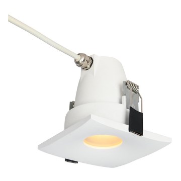 Azzardo AZ5391 - Вбудований стельовий світильник для ванної ROMOLO 1xGU10/50W/230V IP65 білий