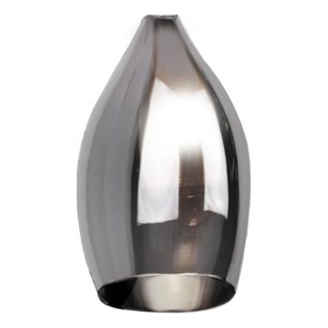 Azzardo - Запасний плафон для люстри IZZA - чорний діаметр 13 см