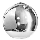 Azzardo - Запасной плафон для люстры SILVER диаметр 35 см