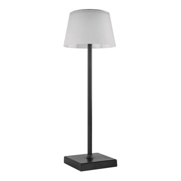 Акумуляторна LED лампа з регулюванням яскравості KATIE LED/4W/10V 1800mAh IP44 CRI 90 чорний