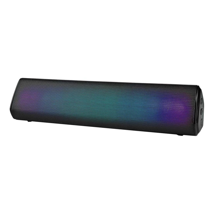 Акумуляторна колонка зі світлодіодним RGB-підсвічуванням 18W/1200 mAh