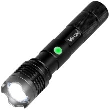 Акумуляторний LED ліхтарик з регулюванням яскравості LED/10W/5V IPX4 800 lm 4 год 1200 mAh