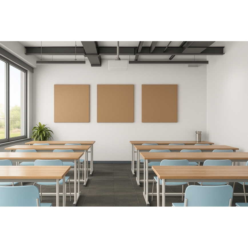Акустическая панель SILENCE 58x58 см бежевый