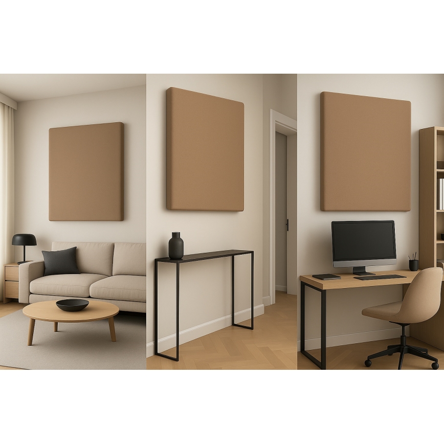 Акустическая панель SILENCE 58x58 см бежевый