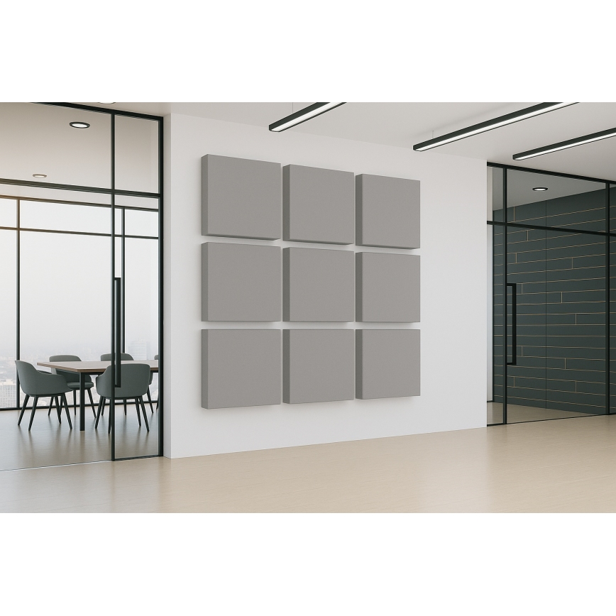 Акустическая панель SILENCE 58x58 см серый