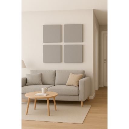 Акустическая панель SILENCE 58x58 см серая